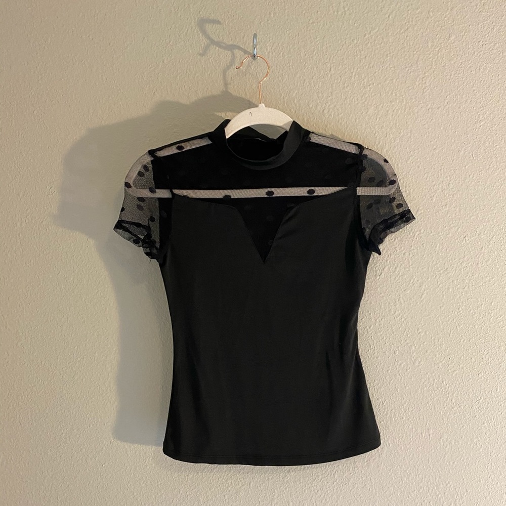 SHEIN Black Work Top